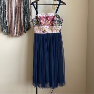 Anthropologie Embroidered Dress